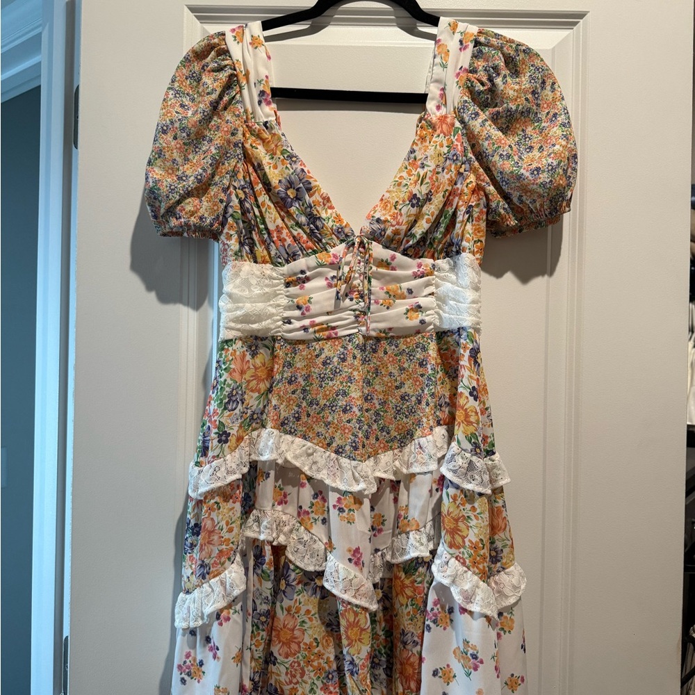 Altar'd State Multicolor Floral Dress